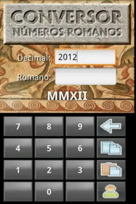 Roman numerals android App screenshot 3